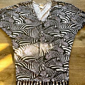 Trina Turk Zebra Tunic